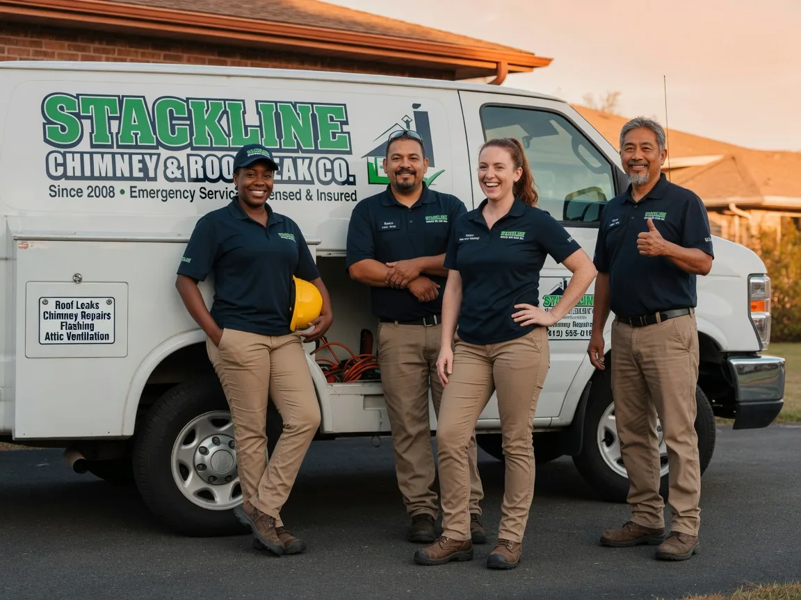 Chimney flashing repair company in Norwood, GA